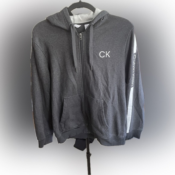 CK Calvin Klein Zip Up Hoode Size M - Picture 1 of 7
